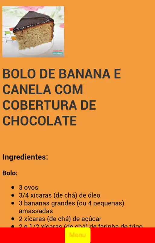 Play Receitas com Bananas | FoodBait